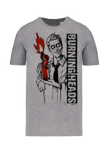 BURNING HEADS : Tee-shirt Embers Of Protest 