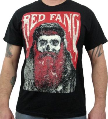 RED FANG : Bearded skull