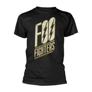 FOO FIGHTERS : T-shirt Slanted Logo  [DISTRO]