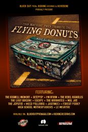 THIS MACHINE PAYS TRIBUTE TO FLYING DONUTS